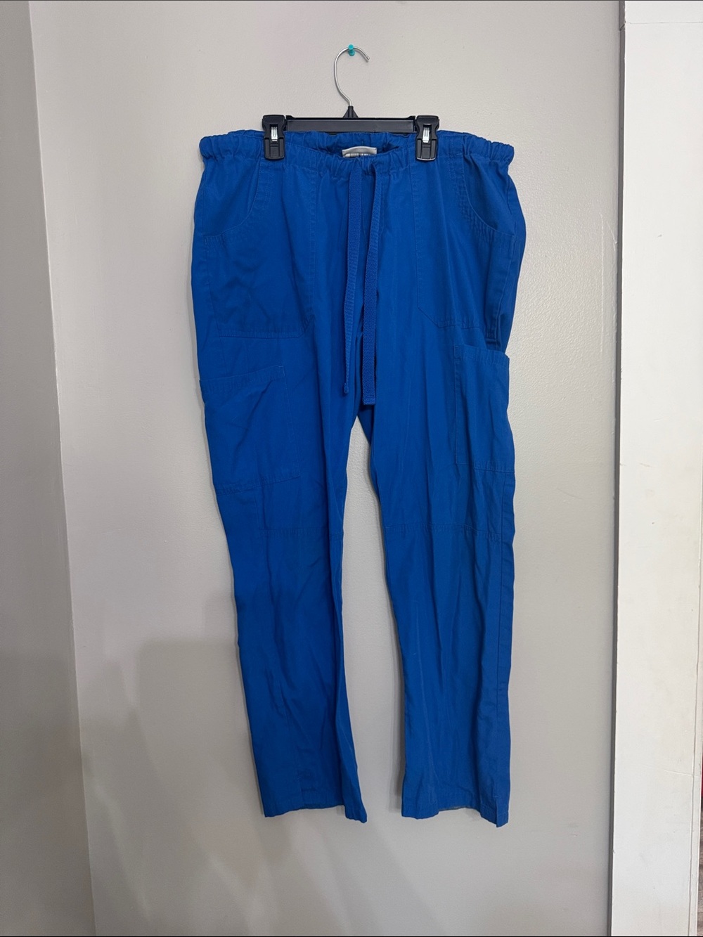 Uniform Advantage Men's Drawstring Scrub Pants - Blue